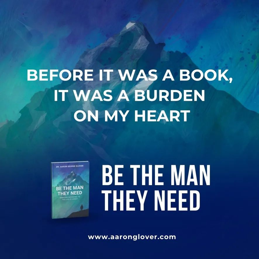 Before it was a book, it was a burden on my heart.