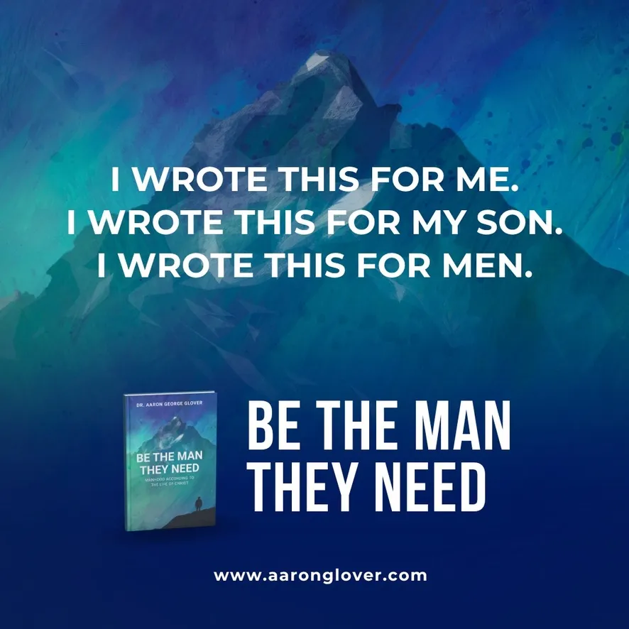I wrote this for me. I wrote this for my son. I wrote this for men.